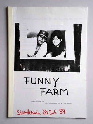 Funny Farm - Chevy Chase - Madolyn Smith Osborne - Joseph Maher - Presseheft