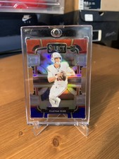 2023 Panini Select - Concourse Clayton Tune #2 Red & Blue Prizm Die-Cut (RC)