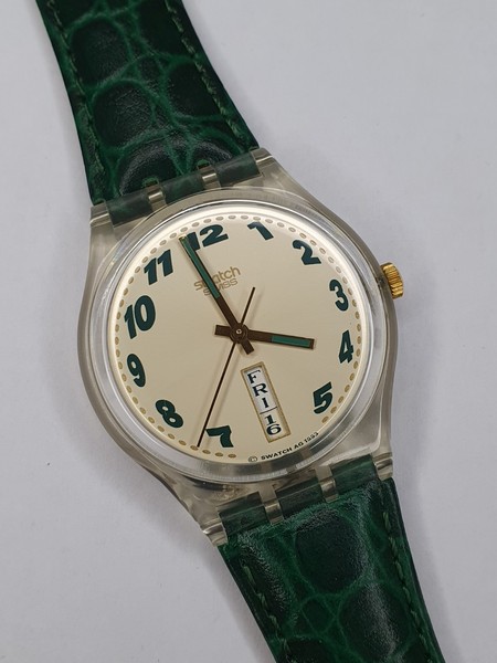 Swatch Tutto Tondo GK711 - funktioniert - 34mm