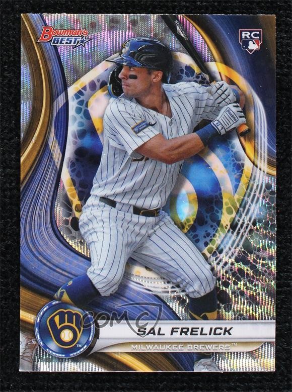 2024 Bowman's Best Wave Refractor Sal Frelick #37 0lj0