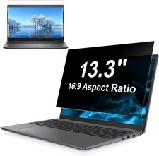 13.3 Inch 16:9 Laptop Privacy Screen Filter, Anti Scratch Anti Spy Anti Glare
