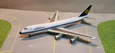 SJDLH118 LUFTHANSA 747-200 1:500 SCALE DIECAST METAL MODEL WITH GEAR & STAND