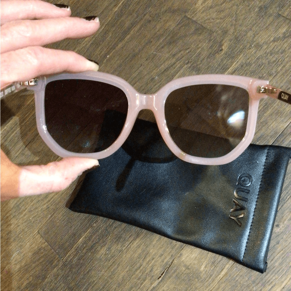 Quay Australia rare Quay Coffee Run Blush Sunglasses | eBay display picture 1