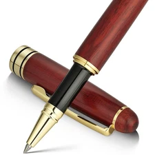 BEILUNER Luxury Wood Ballpoint Pen Writing Set,Rosewood-Elegant Fancy Nice Gi...