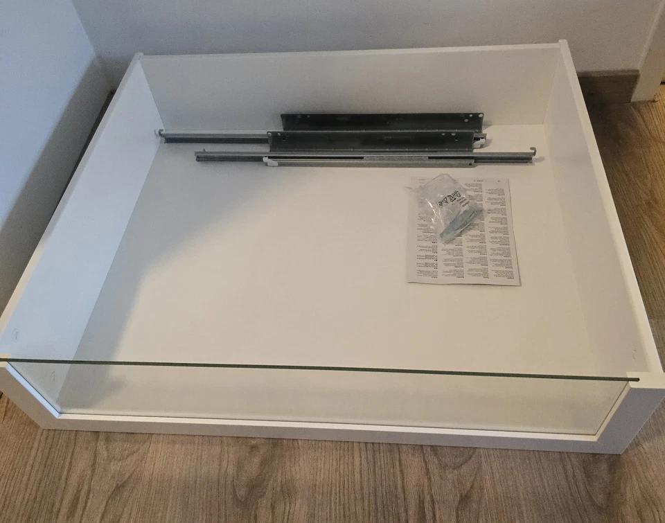 Ikea Einbau-schublade mit Glasfront,  75x58 cm