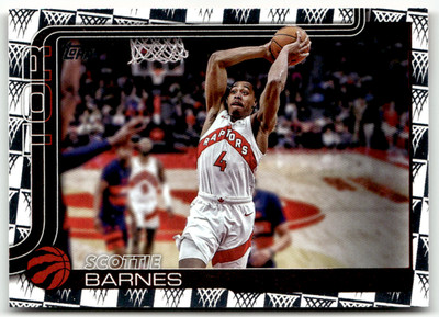 Topps NBA Flagship 2025 No. 31 Scottie Barnes Tip-Off Holo