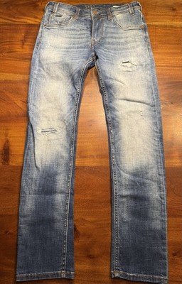 Pepe Jeans London Heritage Vapour Mens Distressed Slim Jeans Sz 30 X 32