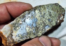 Polished Highly Mineralized Gold Ore Slab -Specimen For Display