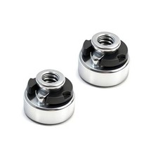 2 Pcs Motorcycle Seat Bolt Nut Kit, Stainless Steel Compatible with Harley
