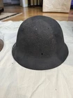 Japanese WW2 WWII Original Japan Military Battle Damaged Helmet Relic