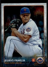 2015 Topps #402 Jeurys Familia Sparkle Foil #/179
