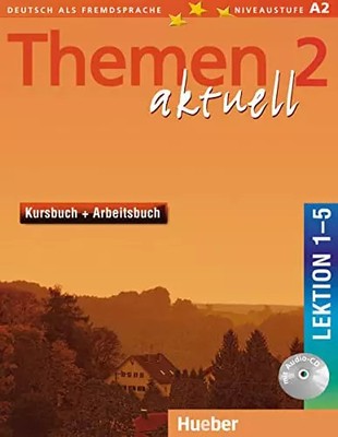 Themen aktuell 2 : Kursbuch + Arbeitsbuch Lektion 1-5 (1CD audio), Hartmut Aufde