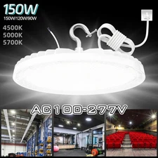 Commercial Warehouse Area Light LED High Bay Lights 150W 5000K  AC 100-277V IP65