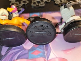 Lot 5 Nintendo Amiibo Rob R.O.B. Duck Hunt Mr. Game & Watch KK Slider Chibi Robo