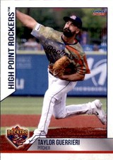 2023 High Point Rockers Choice 23 Taylor Guerrieri Augusta Georgia Baseball Card