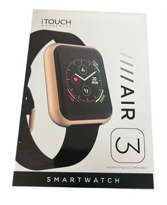 iTOUCH Air 3 Smartwatch Fitness Tracker with Heart Rate Tracker, Step Counter...
