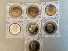 1977 S Proof Kennedy Half Dollars. Lot of 7. BU (P106)