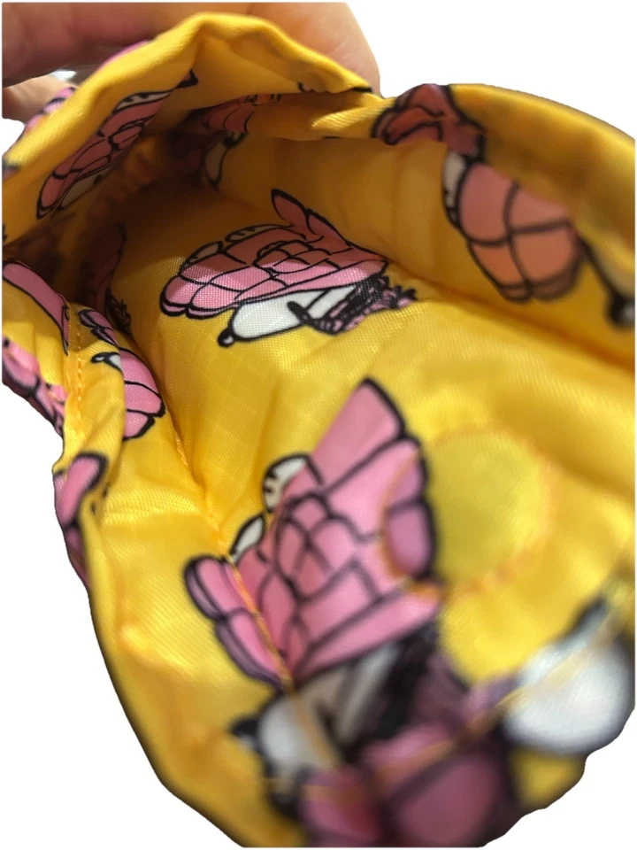 Nuevo Snoopy Peanuts Gafas Estuche Manga Gafas de sol Almacenamiento Suave Protector Amarillo Foto 3 de 4