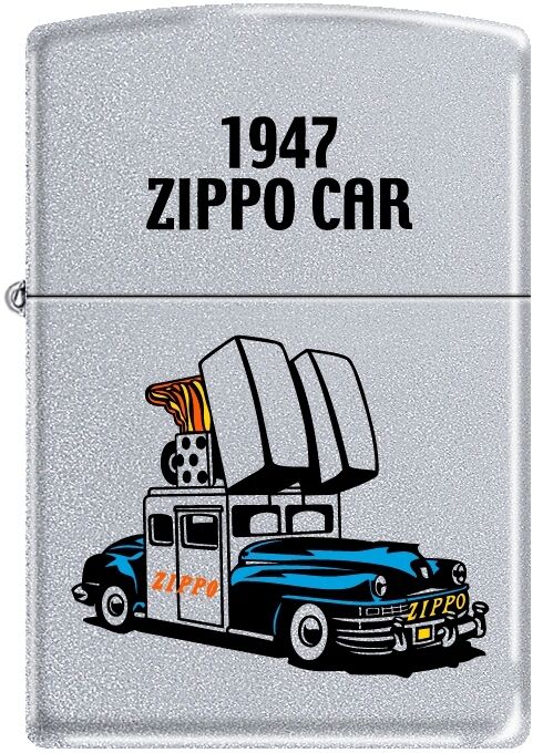 Zippo+1947+Car+Street+Chrome+Very+RARE for sale online | eBay