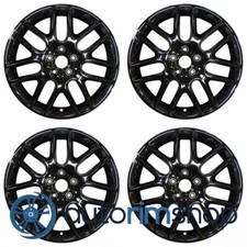 Ford Mustang 2012-2014 18 Oem Wheels Rims Set Black