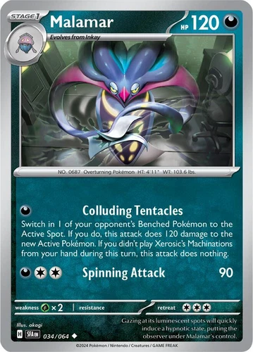 Malamar 034/064 Sv: Shrouded Fable