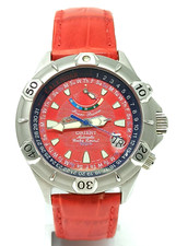 Orient Uhr ex01 M-Force Diver Watch Deep 100 Meter Power Reserve Sub Nos