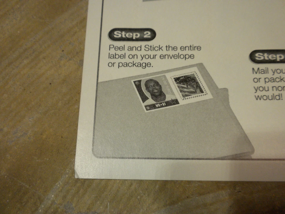 Vintage 2006 NFL Merrick Mint Dallas Cowboys Team Stamps Bledsoe - Jones - Owens - Image 4 of 4