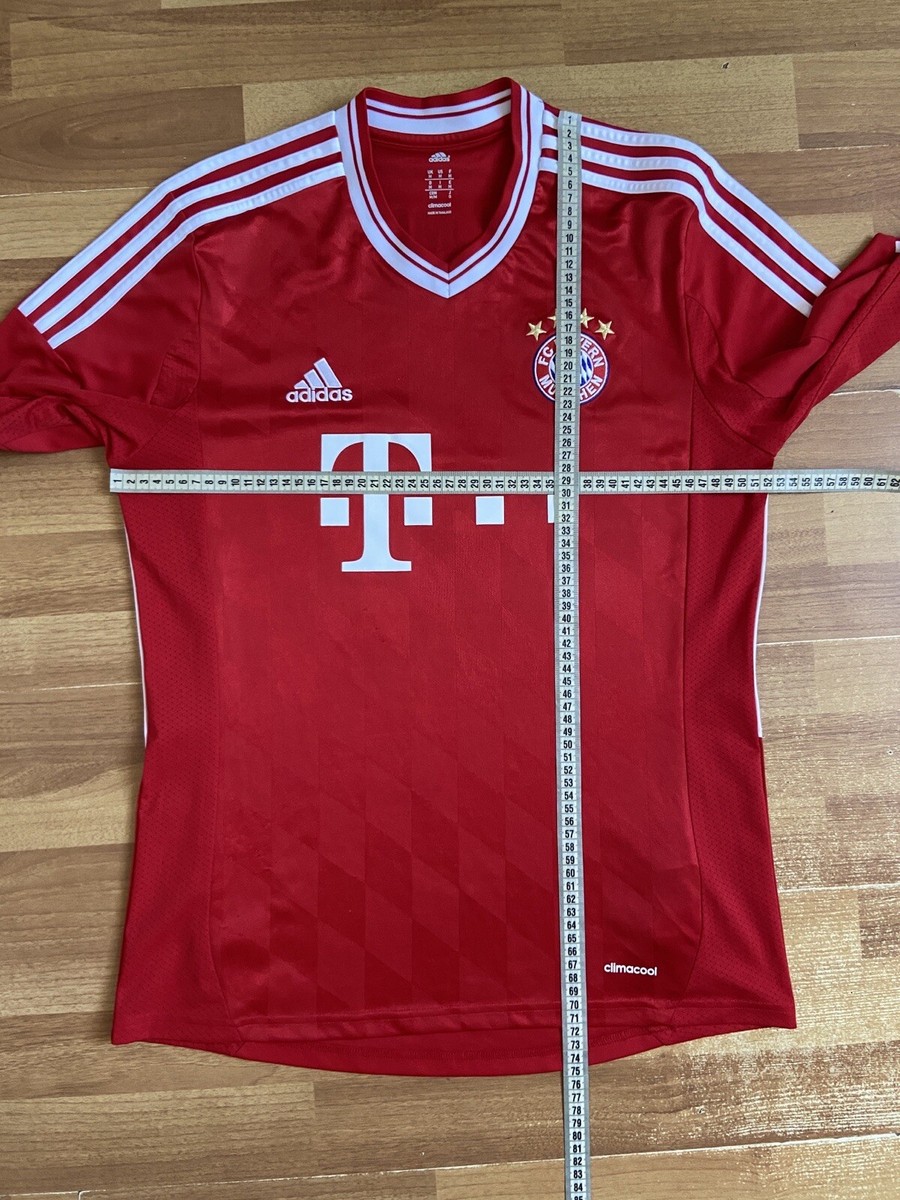 BAYERN MÜNICH 2013 2014 HOME SHIRT JERSEY LONG SLEEVE ADIDAS BAYERN MÜNICH 2013 2014 HOME SHIRT JERSEY LONG SLEEVE ADIDAS