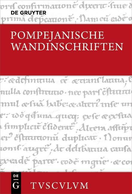 Pompejanische Wandinschriften | Buch | 9783110649437