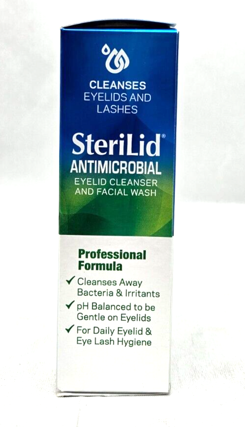 Thera Tears SteriLid Antimicrobial Eyelid Cleanser 2 fl oz 08/2025^ DAM
