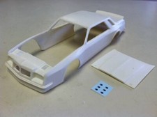 SMH Resinas 81 Mirada Nascar 1/24 Cuerpo de resina