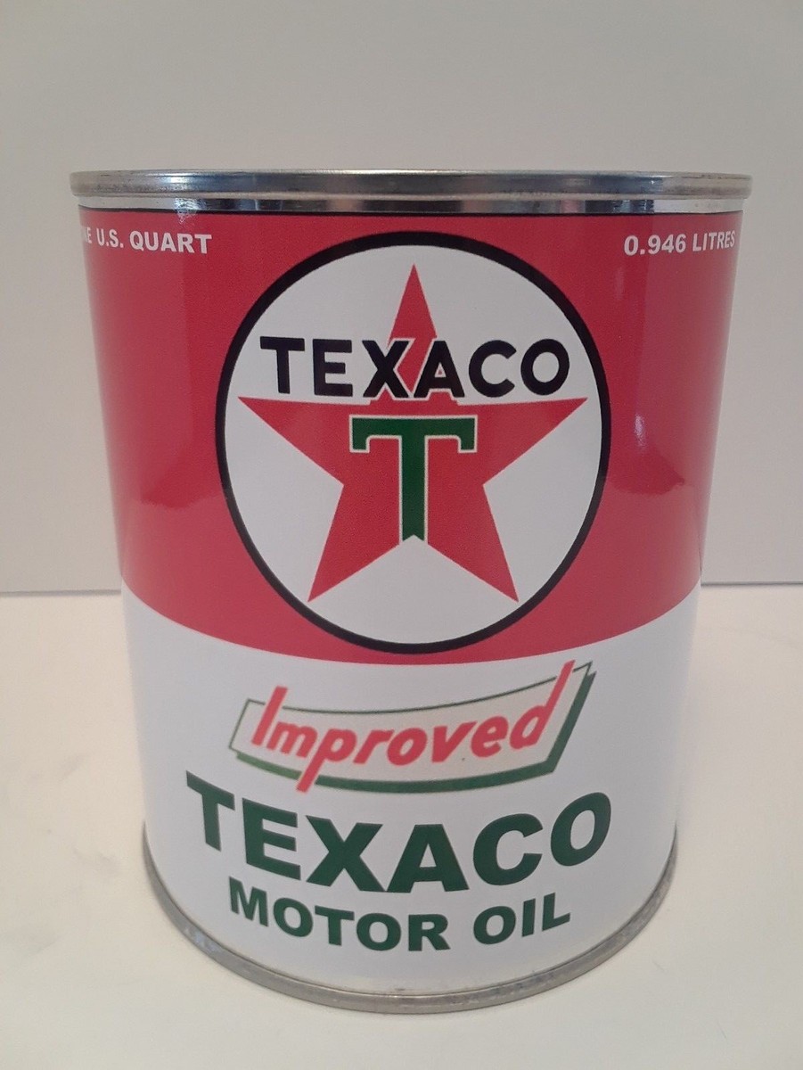激レア Texaco Valor Motor Oil 2ガロン缶 【公式通販】