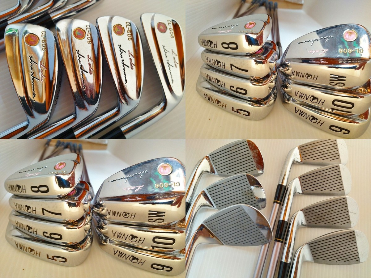 JAPAN Genuine Original HIRO HONMA CL-606 LADIES 7 IRONS SET