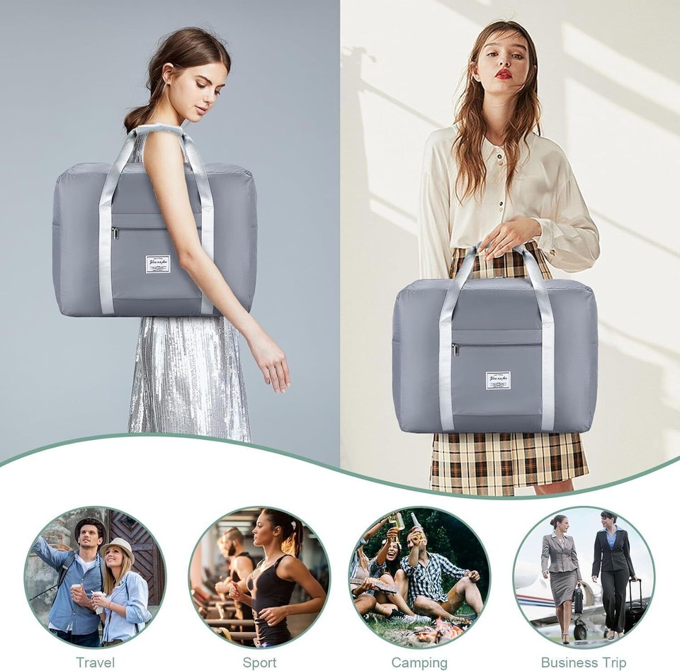 55x40x20 cm Ryanair Cabin Approved Carry On Hand Luggage Flight Holdall