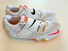 Nike Zoom Pole Vault Elite 3 Shoes Track White Pink AA1204-101 Men's Size 9