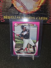 Abdias De La Cruz 2023 BowmanProspect #BP-34 Fuschia /299