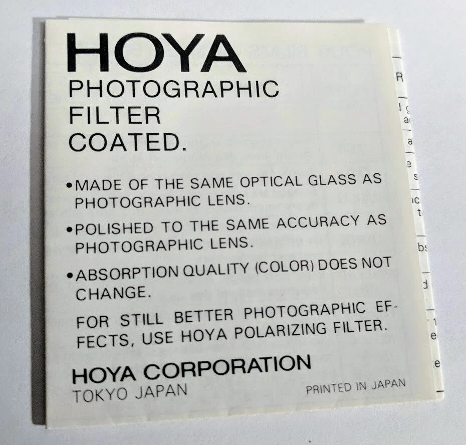 Genuine Hoya 77mm FL-W FLW FL W Fluorescent Glass Lens Filter Japan 77 mm   - Image 3 of 4