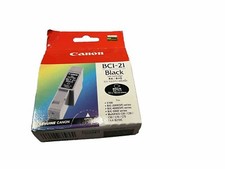 Canon BCI-21 cartuccia inchiostro nero 0954A003 originale nuova scatola sigillata 10/03