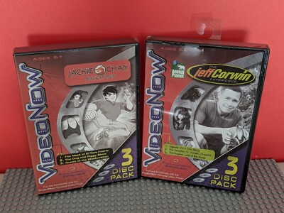 NEW Video Now Lot - Animal Planet Jeff Corwin & Jackie Chan Adventures VideoNow