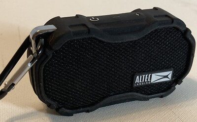 #ad Altec Lansing Baby Boom Speaker Black PARTS ONLY Not Tested No Cables $7.95