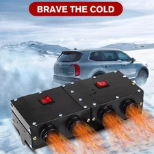 1000W Portable Electric Car Heater 12VDC Heating Fan Defogger Defroster Demister