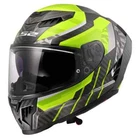 LS2 FF807 Dragon Carbon Trax H V Yellow