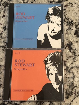 (2) Rod Stewart Storyteller  Music CD's Discs 1 & 4