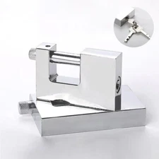 High Security Padlock Heavy Duty Lock with 3Keys Anti-Theft Garage Door Protect