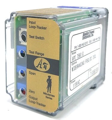 Absolute Process Instruments API 7580 G Breitband Frequenz / DC Sender