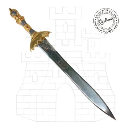 Роскошный меч Святого Михаила от Марто из Толедо Испания/меч Архангела Михаила - Изображение 3 из 4