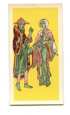 Brooke Bond Tea Card British Costume Collectable #2 Day Clothes 1150 (2)