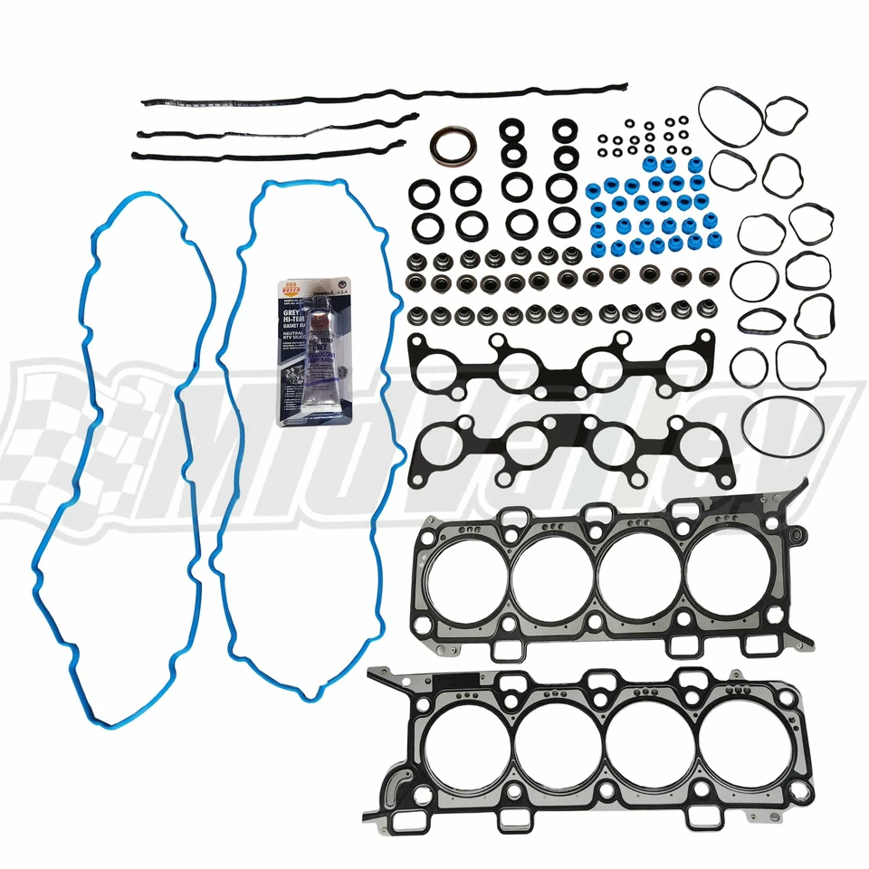 Cylinder Head Gasket Set MLS for 2011-2014 Ford F-150 Mustang 5.0L FLEX VIN "F" Foto 4 de 4
