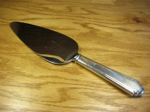 VINTAGE ROSS SIMON Lunt CAKE SERVER STERLING SILVER HANDLE STAINLESS STEEL BLADE