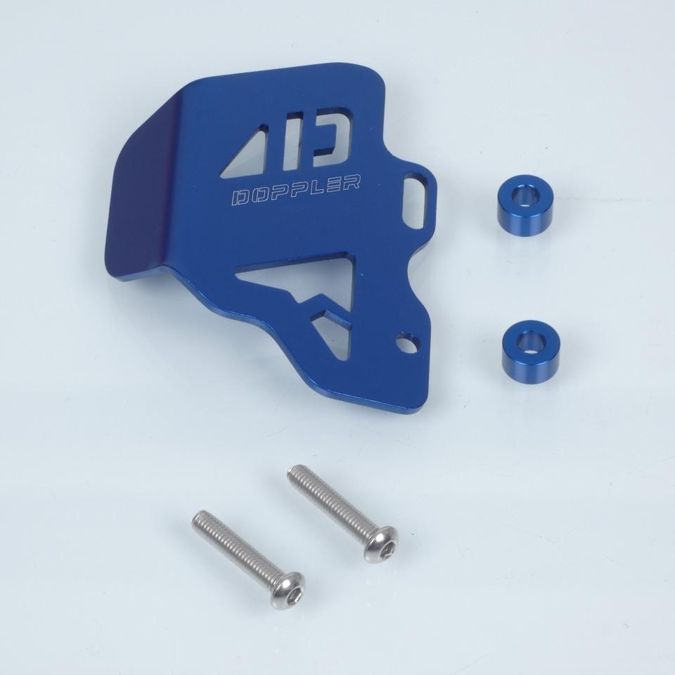 Protection maître cylindre AR bleu Doppler pour moto Rieju 50 MRT 2009-2017